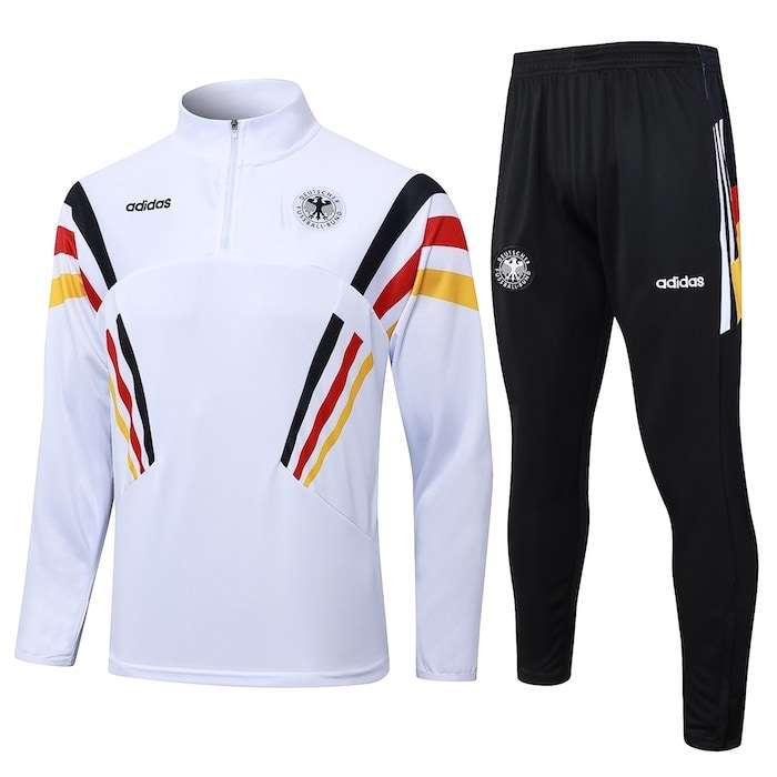 B913# 2425 half zipper Germany white S-XXL — foto 1