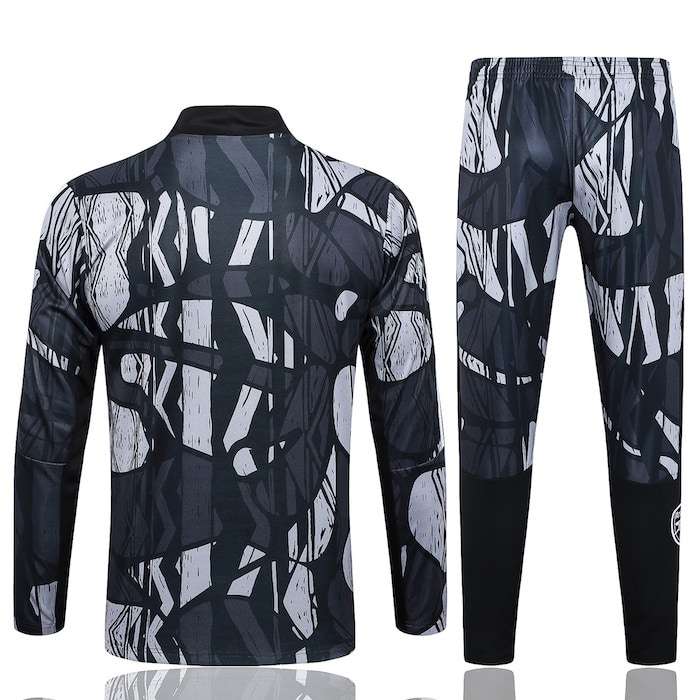 B907 2425 half zipper Arsenal grey white kit S-2XL — foto 2