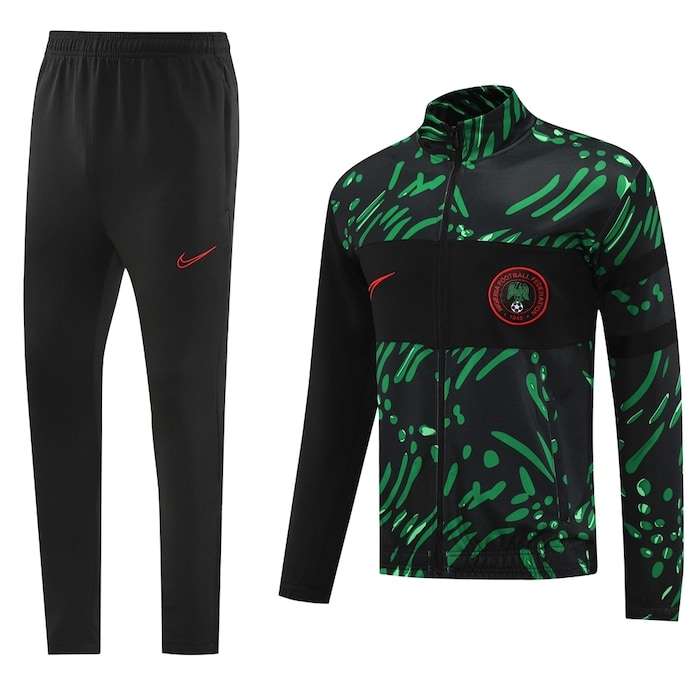 24/25 Nigeria long zipper green jacket  kit  S-XXL — foto 1