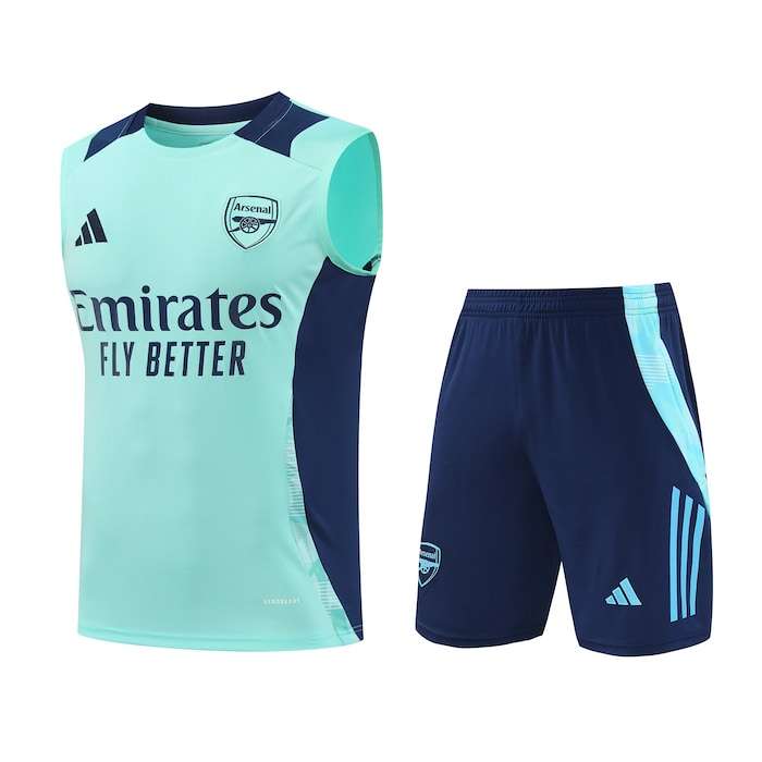 2425 Arsenal united deep light green vest kit S-XXL — foto 2