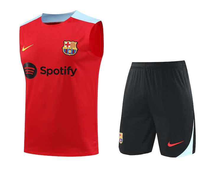 2425 Barcelona training suit red vest S-XXL1 — foto 1