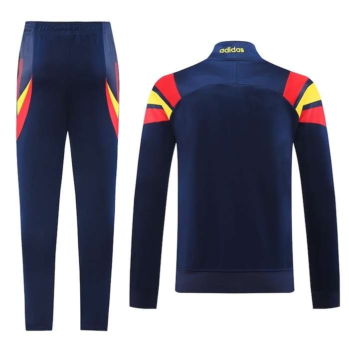 2425 spain long zipper deep blue  training suit S-XXL — foto 2