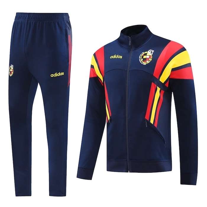 2425 spain long zipper deep blue  training suit S-XXL — foto 1