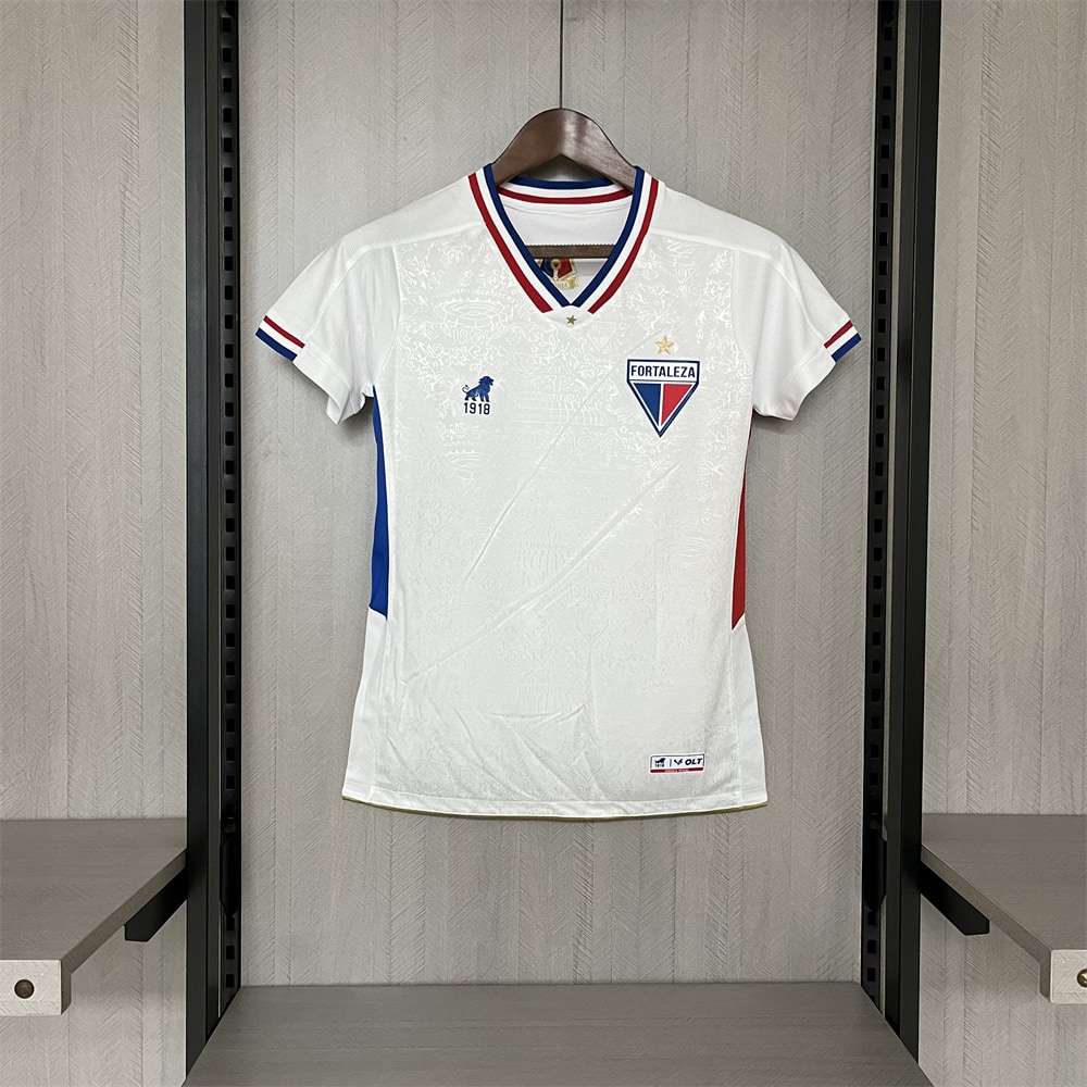 24/25 Fortaleza away white women's  S-2XL — foto 1