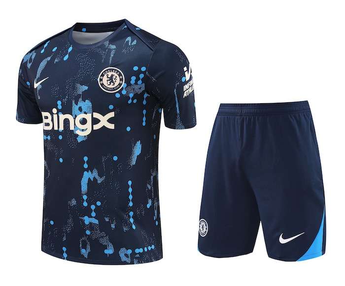 2425 Chelsea short sleeve black kit S-XXL1 — foto 1
