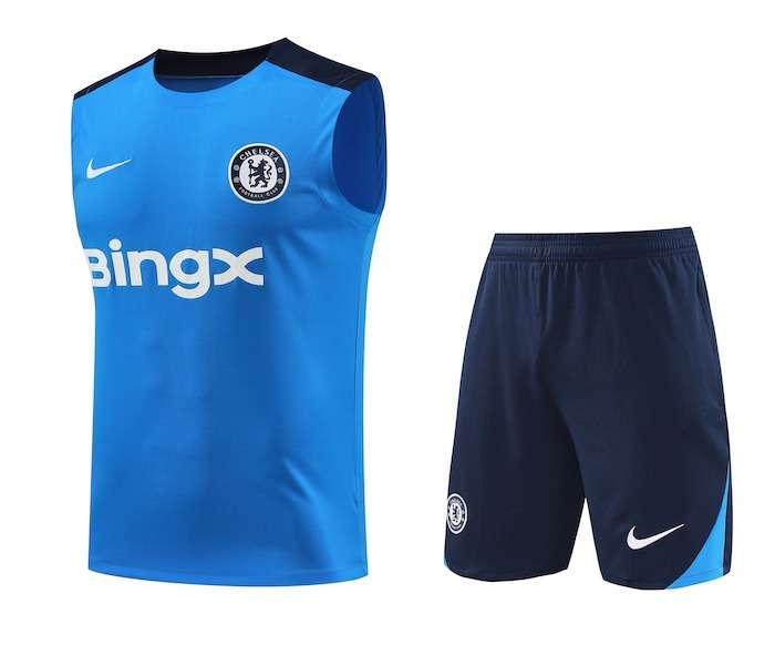2425 Chelsea short sleeve blue kit vest S-XXL — foto 1