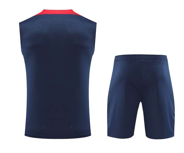 2425 PSG training suit deep blue kit vest S-XXL — foto 2