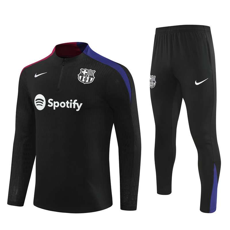 B942 2425 Barcelona half zipper black kit S-XXL — foto 1