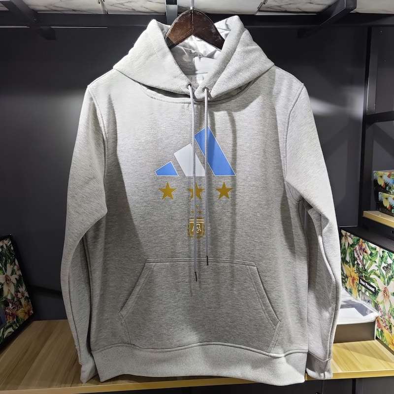 3 Star Argentina Football Plush Sweatshirt S-3XL — foto 4