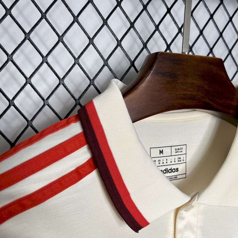 2425 Bayern white POLO third away S-4XL — foto 4