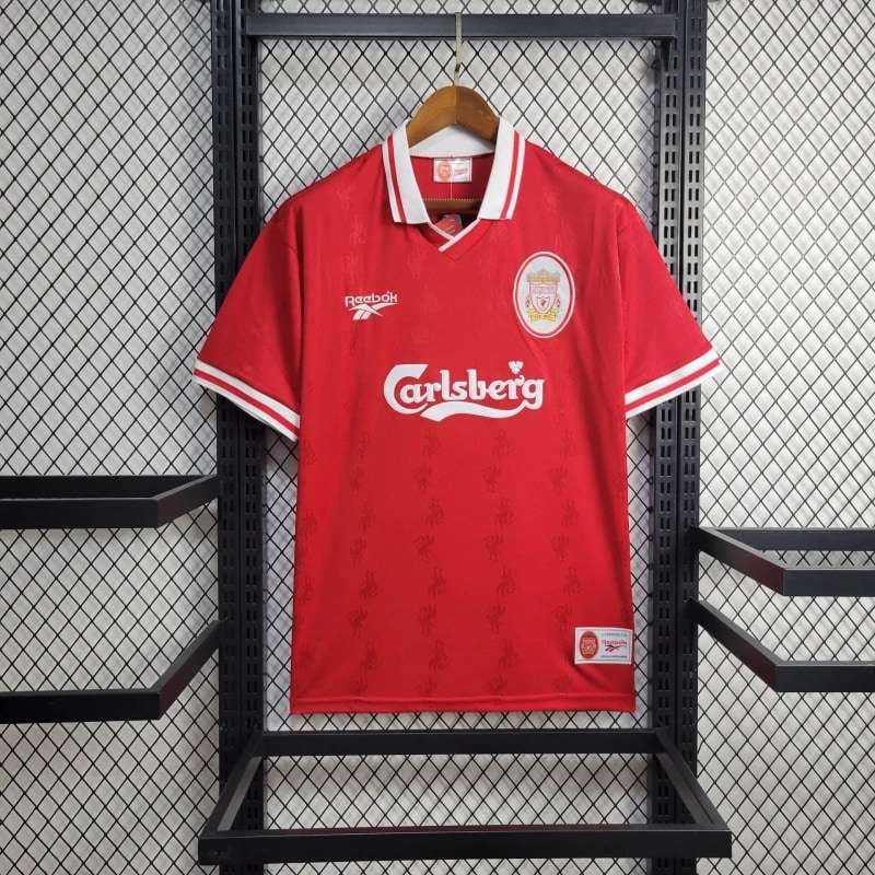 Retro 1996-97 Liverpool home S-2XL — foto 1
