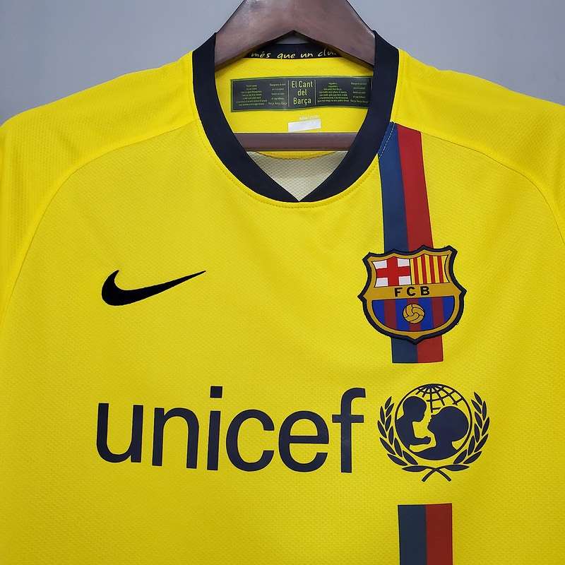 0809 Retro Barcelona away S-XXL — foto 3