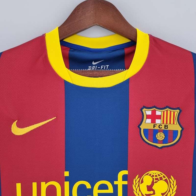 2010/11 Retro Barcelona home long sleeve S-XXL — foto 3