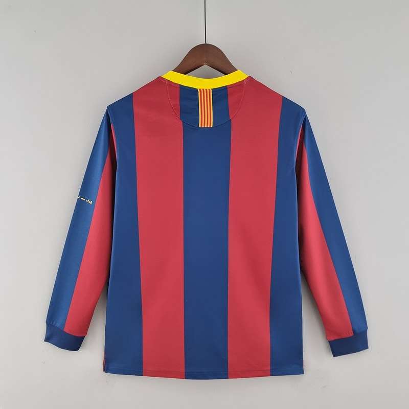 2010/11 Retro Barcelona home long sleeve S-XXL — foto 2