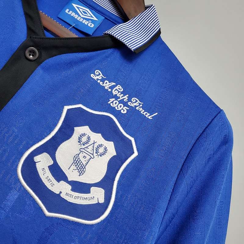 1995 Retro Everton home S-XXL — foto 4