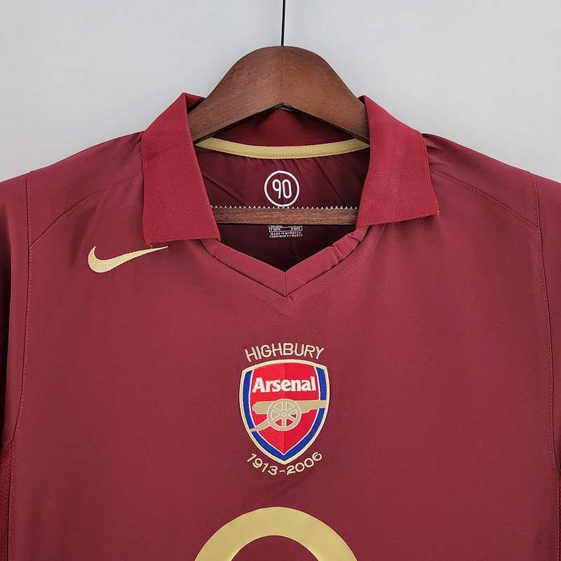 05/06 Retro Arsenal long sleeve home S-XXL — foto 3