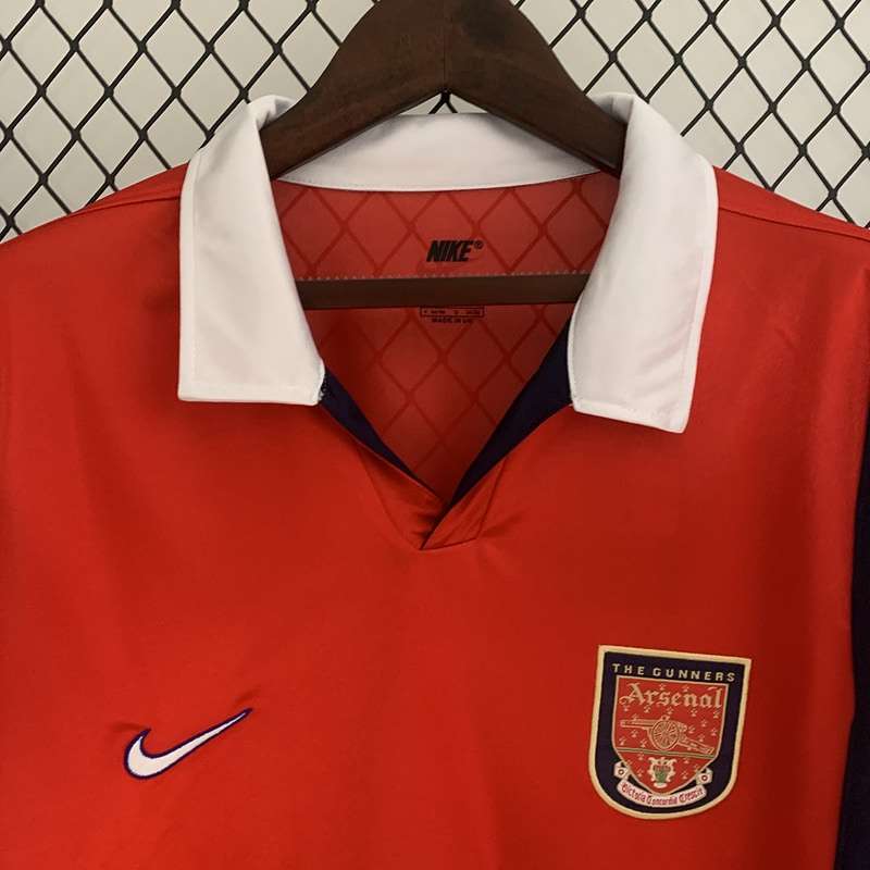 1998∕99 Retro Arsenal home long sleeve S-XXL — foto 3