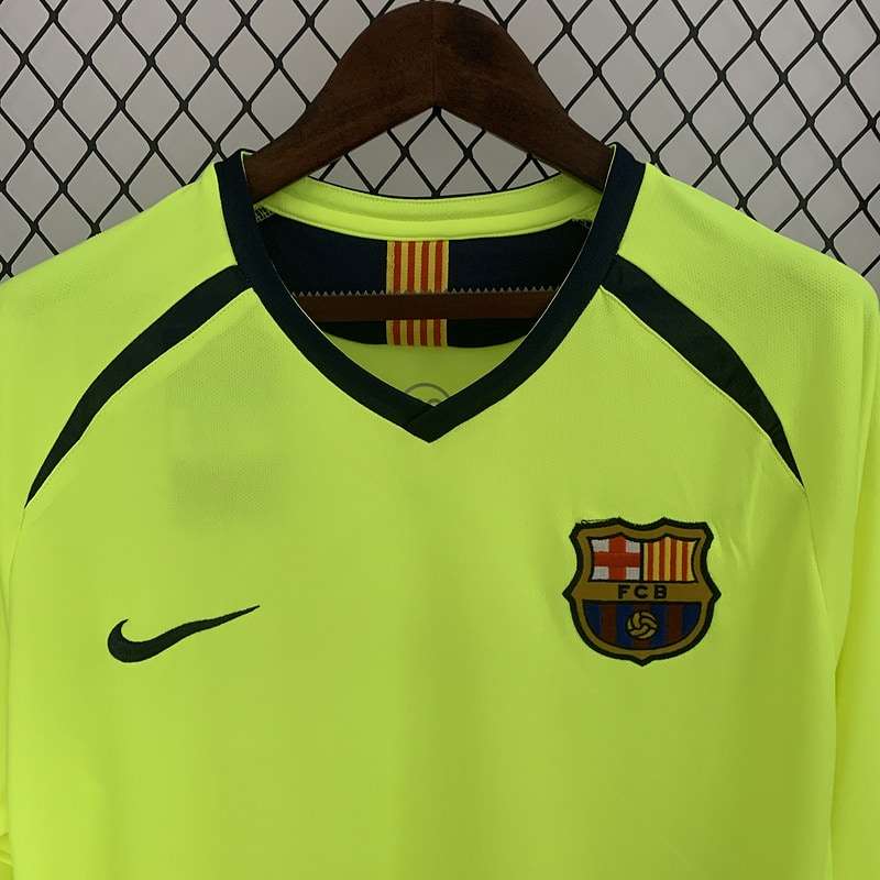 0506 Retro Barcelona long sleeve away S-XXL — foto 3