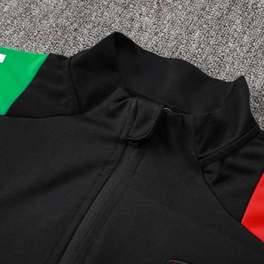 A805 2425 long zipper Arsenal black S-XXL — foto 3