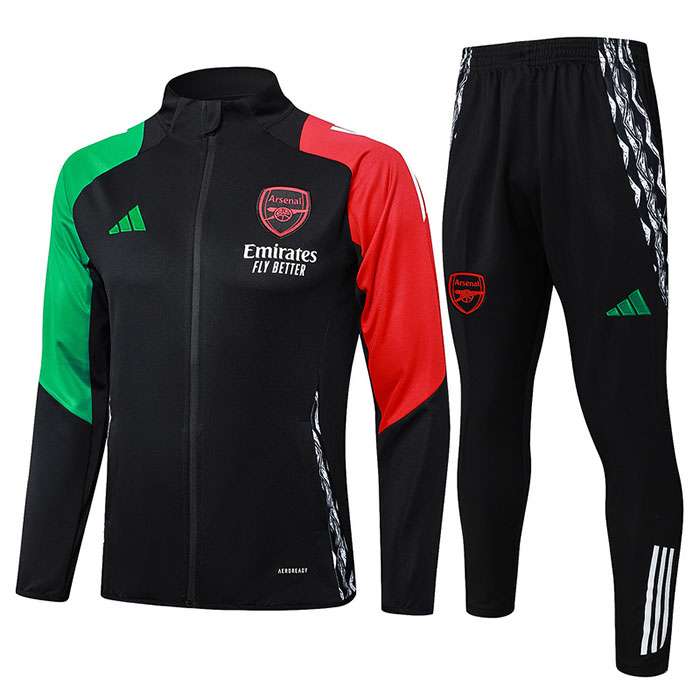 A805 2425 long zipper Arsenal black S-XXL — foto 1