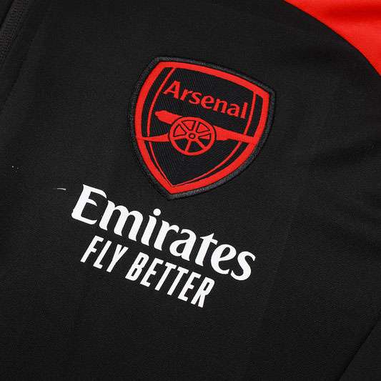 A805 2425 long zipper Arsenal black S-XXL — foto 4