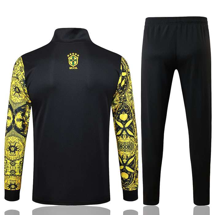 A807 2425 Brazil long zipper yellow kit S-2XL — foto 2