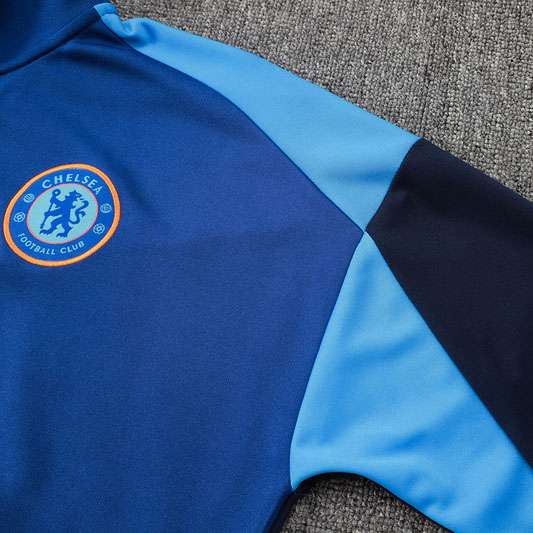 A813 2425 Chelsea long zipper blue kit S-2XL — foto 5
