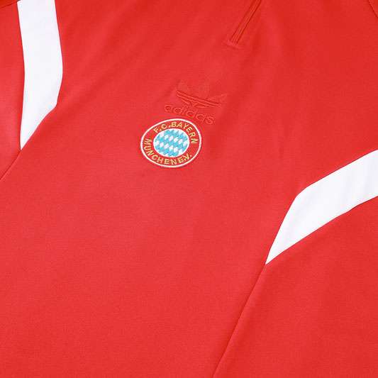 B933 2425 half zipper Bayern red S-2XL — foto 3