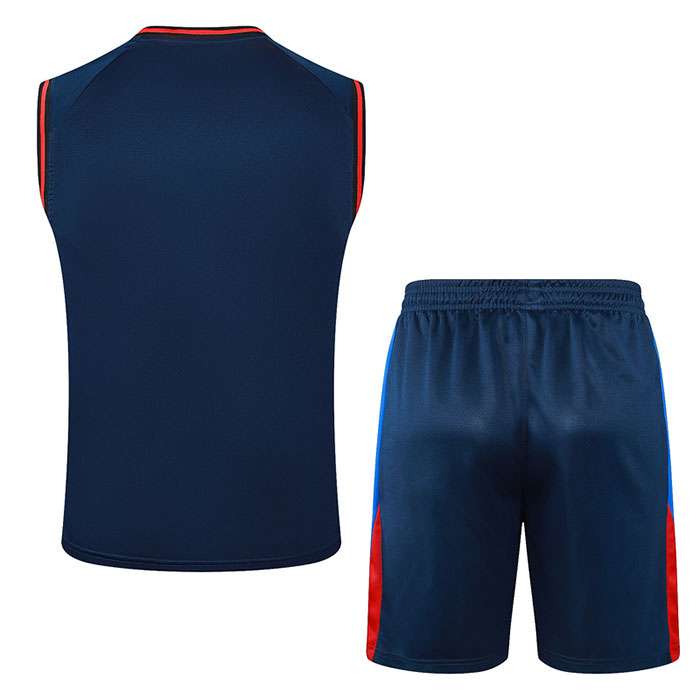 D1193 2425 Barcelona training suit light blue vest S-XXL — foto 2