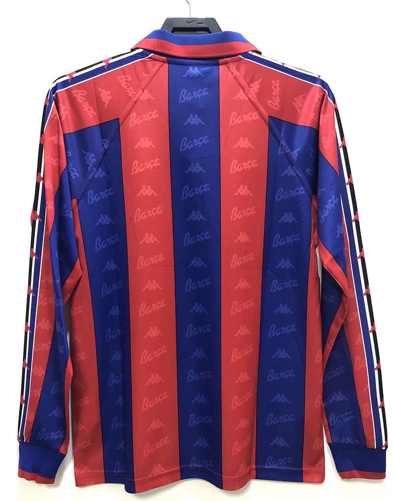 Retro Barcelona 96/97 Home long sleeve S-XXL — foto 2