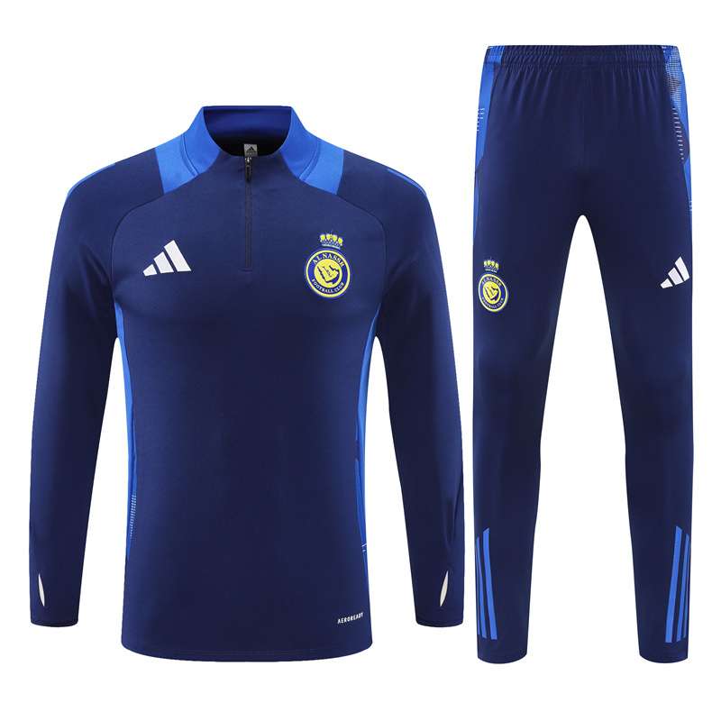 2425 Riyadh half zipper Blue kit S-2XL — foto 2
