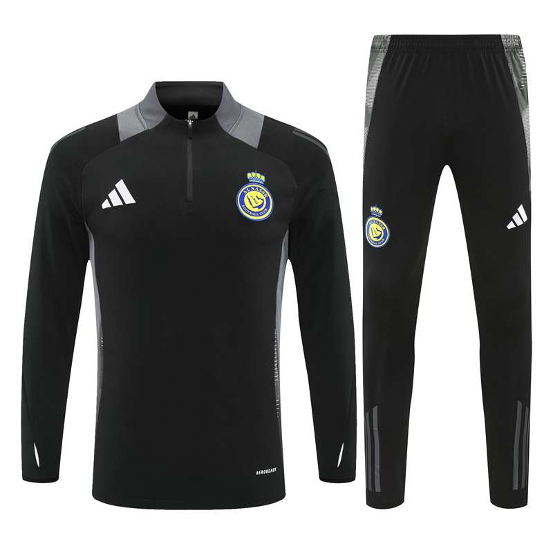 2425 Riyadh half zipper Black kit S-2XL — foto 1