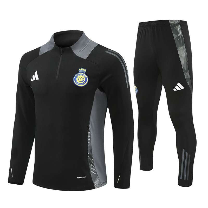 2425 Riyadh half zipper Black kit S-2XL — foto 2