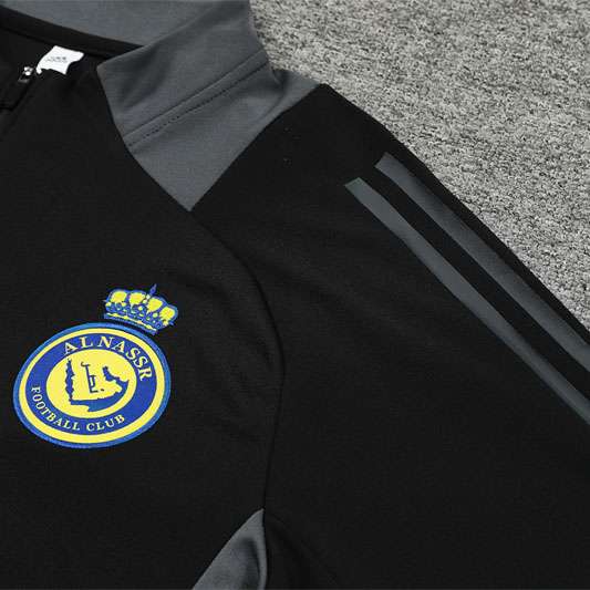 2425 Riyadh half zipper Black kit S-2XL — foto 5