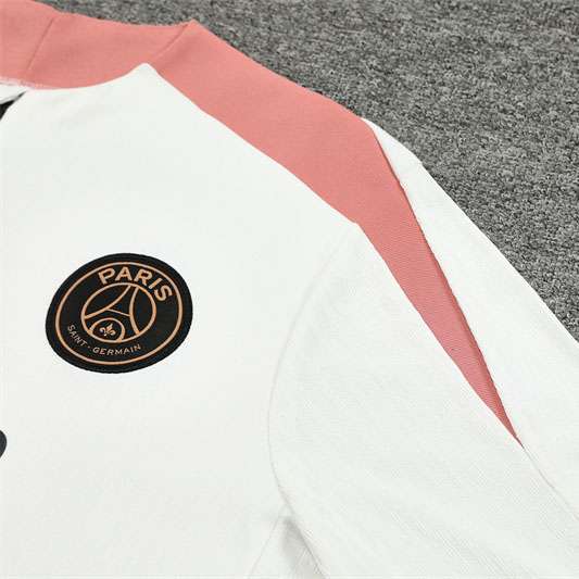 2425 Player Paris half zipper White kit S-2XL — foto 5