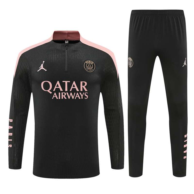 2425 Player Paris half zipper Black Pink kit S-2XL — foto 1