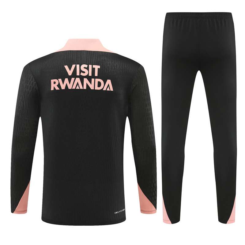 2425 Player Paris half zipper Black Pink kit S-2XL — foto 3