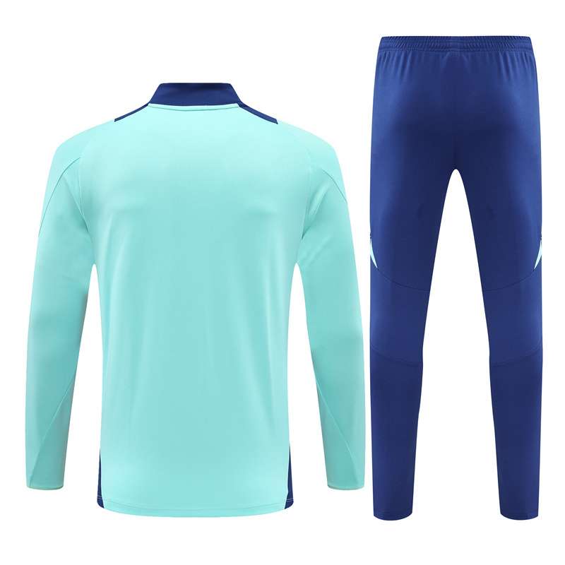 2425 Manchester United half zipper Blue kit S-2XL — foto 3