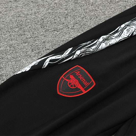 2425 Arsenal half zipper Black kit S-2XL — foto 4
