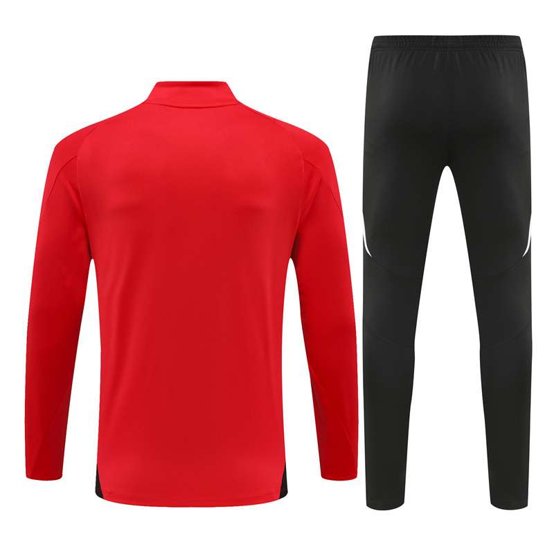 2425 Manchester United half zipper Red kit S-2XL — foto 3