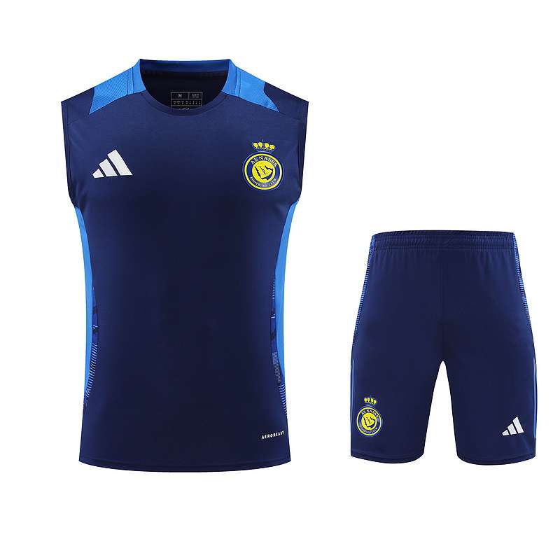 2425 AL Nassr BLUE vest retro training suit red S-XXL — foto 2
