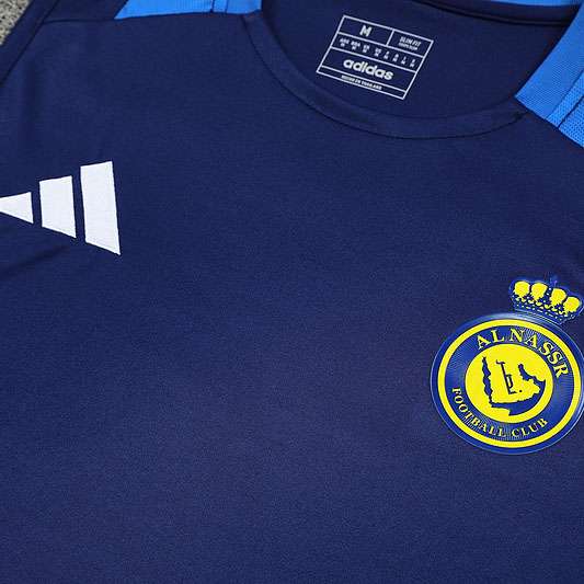 2425 AL Nassr BLUE vest retro training suit red S-XXL — foto 5
