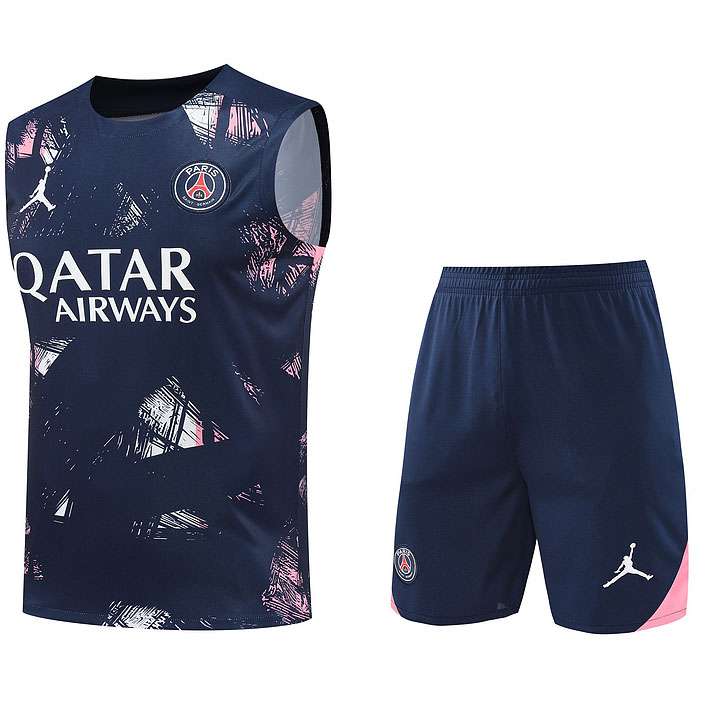 2425 PSG training suit deep BLUE vest S-XXL — foto 1