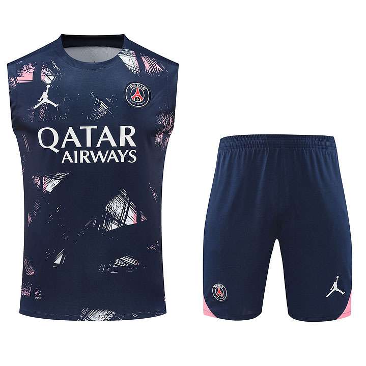 2425 PSG training suit deep BLUE vest S-XXL — foto 2