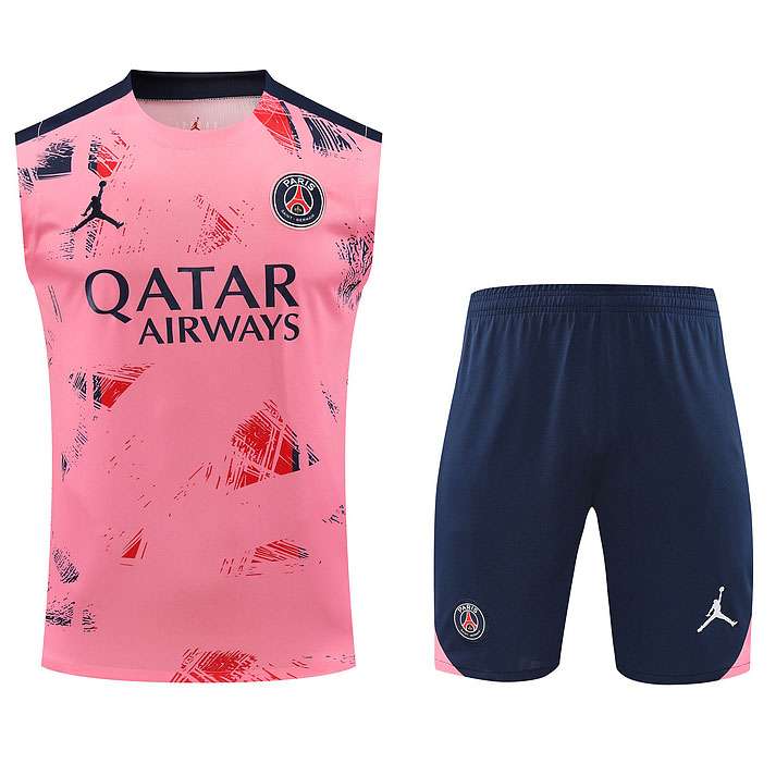 2425 PSG training suit deep pink vest S-XXL — foto 1