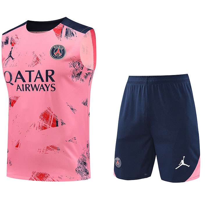 2425 PSG training suit deep pink vest S-XXL — foto 2