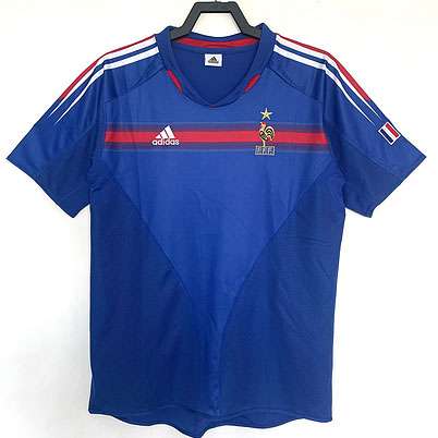 Retro 2004 France home S-2XL — foto 5
