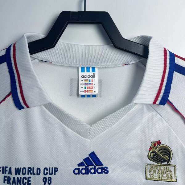 1998 Retro France away long sleeve S-XXL — foto 3