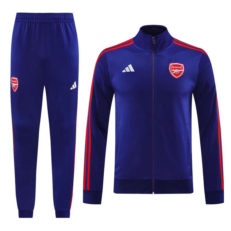 2425 long zipper Arsenal sapphire S-XXL — foto 2