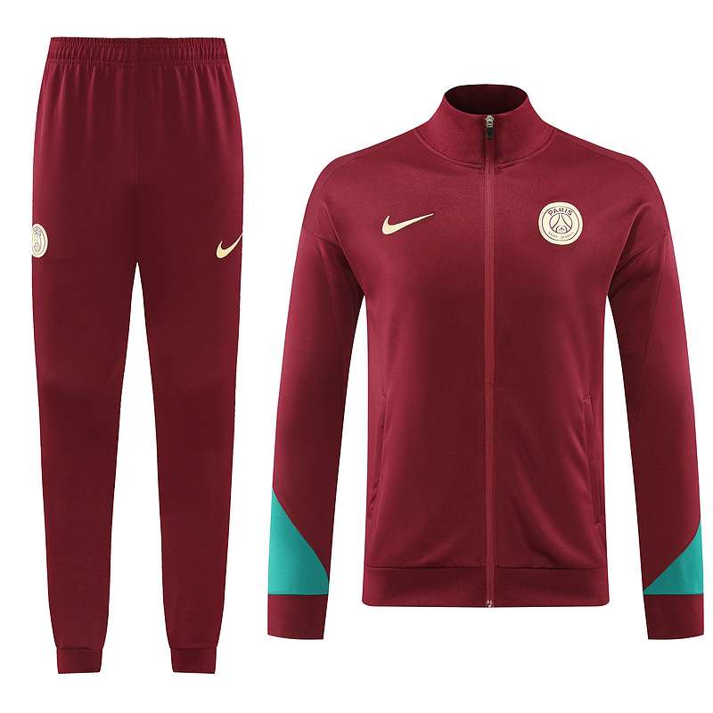 2425 PSG long zipper red kit S-XXL — foto 2